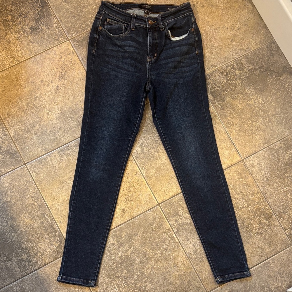 Judy Blue Dark Wash Skinny Jeans